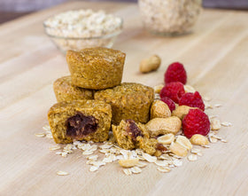 Allergen-friendly kitchen scene highlighting dairy-free and vegan attributes.