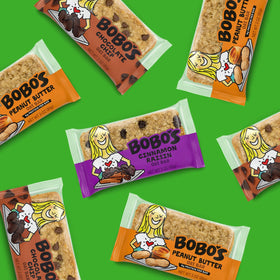 Family-friendly box suggests easy, healthy snack moments for kids and adults.