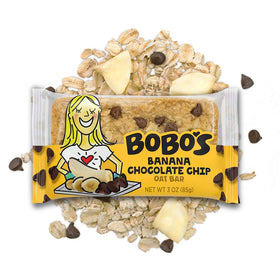 Bobo's whole grain oats close-up for wholesome energy.