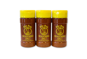 Bob's Big Boy Seasoning Salt 3-pack front view boosts everyday flavor.
