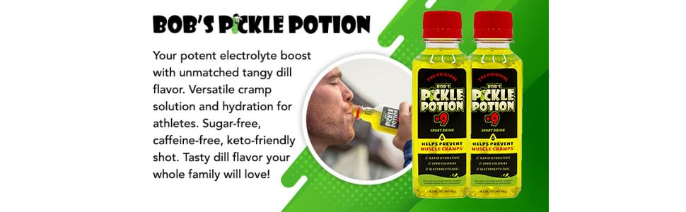 Bob's Pickle Potion #9 case pack for easy storage.