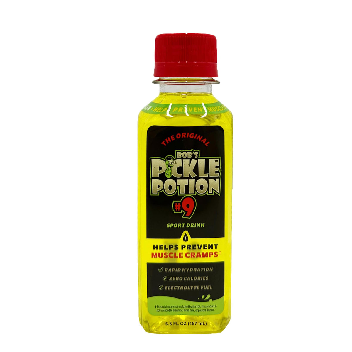 Bob's Pickle Potion #9 on-the-go pack for busy athletes.