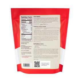 Bob's Red Mill 00 flour with fine grind texture supporting delicate dough and thin crusts
