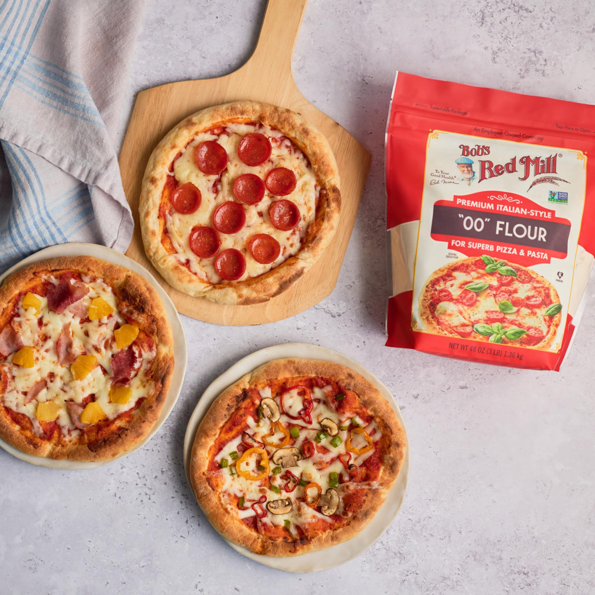 Bob's Red Mill 00 flour bringing Italian kitchen authenticity to your pantry