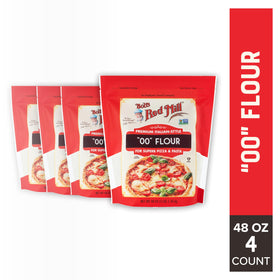 Bob's Red Mill 00 flour for pasta dough yielding smooth texture and soft chew