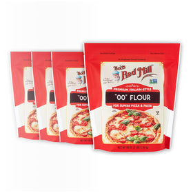 Bob's Red Mill 00 flour for pizza dough with delicate stretch and bubbly crust