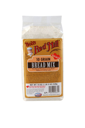 Bob's Red Mill 10 Grain Bread Mix pack of four ready for easy home baking
