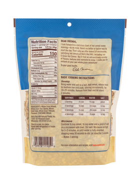 Bob's Red Mill 5 Grain Hot Cereal side view emphasizes versatile cooking uses