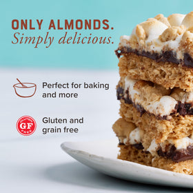 Bob's Red Mill almond flour gluten-free label on package