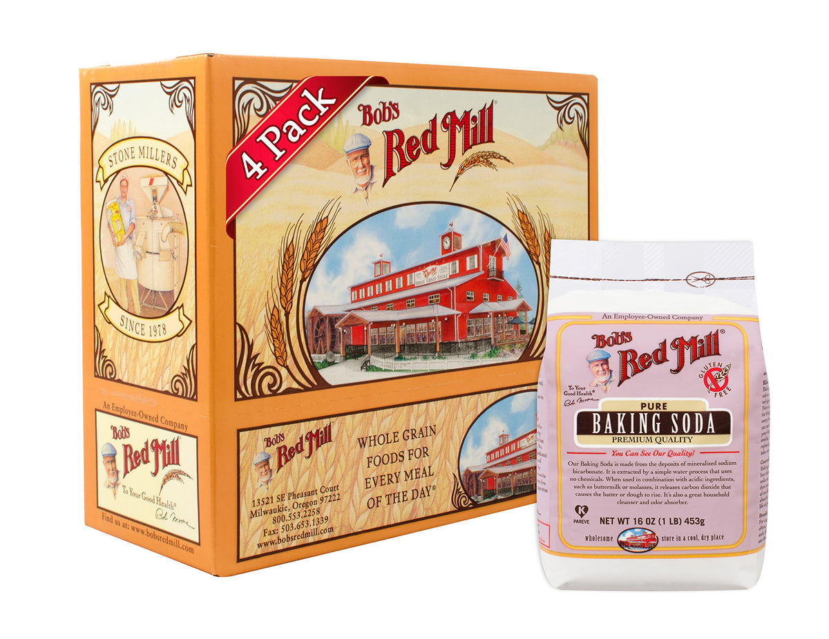 Bob's Red Mill Baking Soda 16oz pack for everyday baking needs