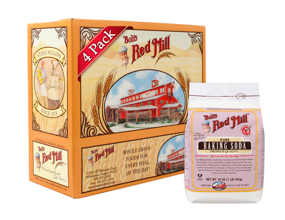Bob's Red Mill Baking Soda 16oz pack for everyday baking needs