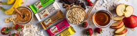 Bob's Red Mill bar in a zip bag ready for school or travel.