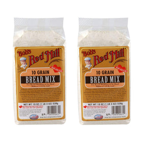 Bob's Red Mill 10-grain bread mix front package, ready for wholesome homemade loaves.