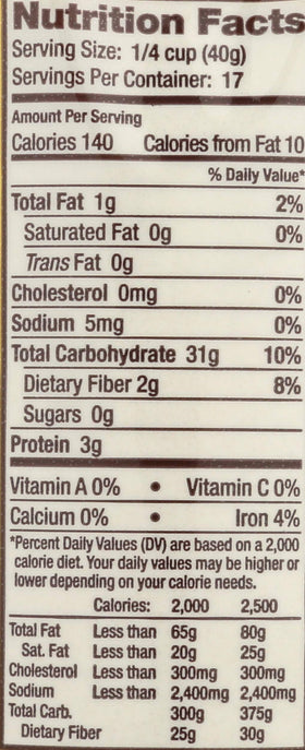 Measuring cup with Bob's Red Mill brown rice flour for precise baking