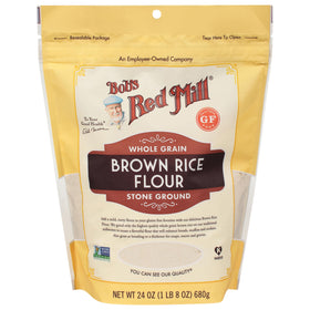 Bob's Red Mill Brown Rice Flour fine texture for smooth gluten-free bakes