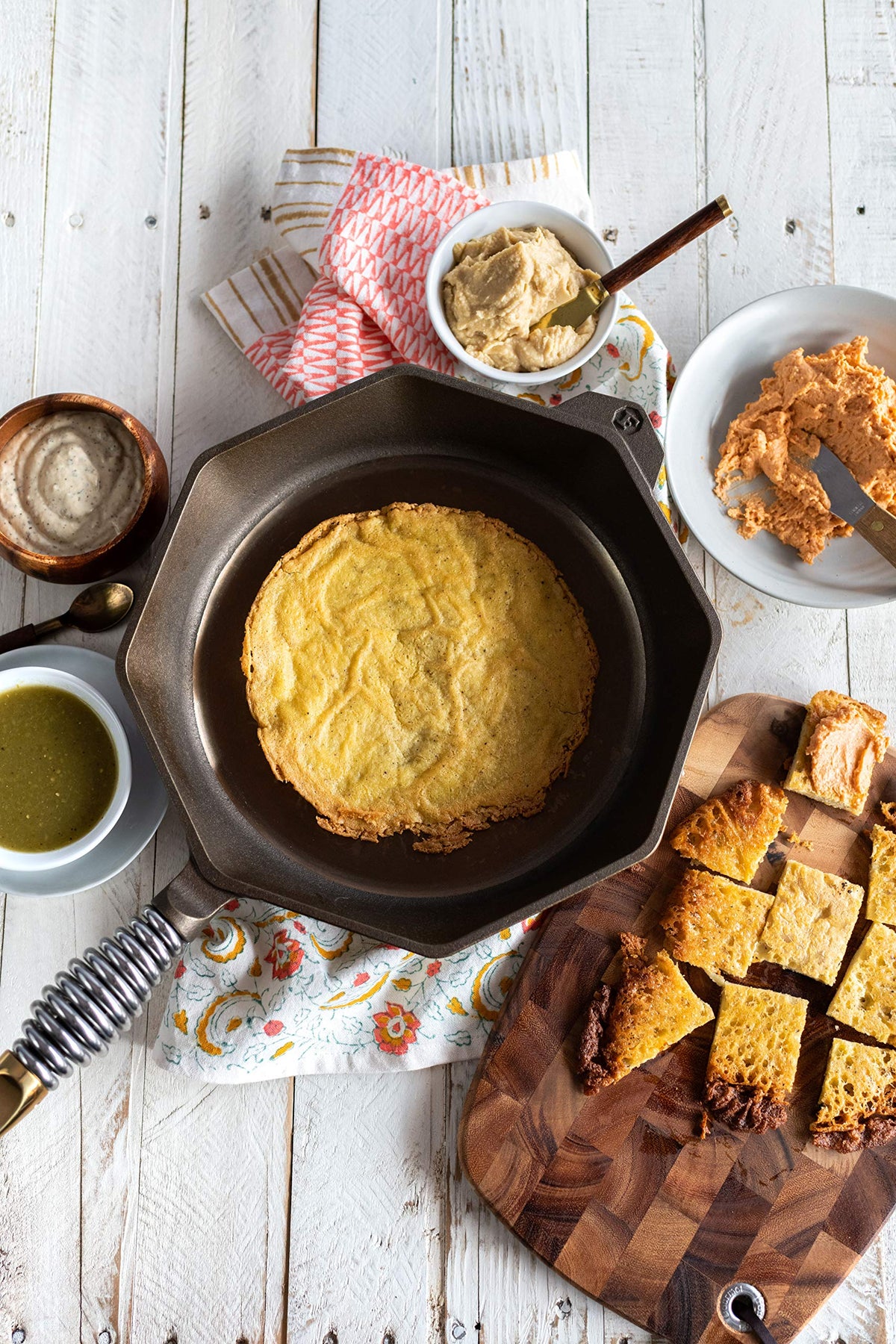 Bob's Red Mill Chickpea Flour kitchen scene, showing wholesome ingredient