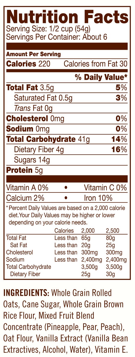 Bob's Red Mill Classic Granola snack pack for on-the-go energy.