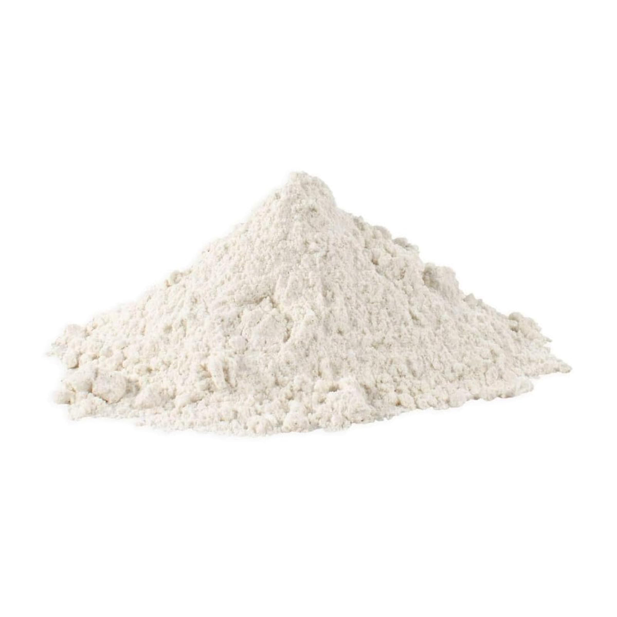 Bob's Red Mill dough bowl shows flour perfect for cookies, cakes, and bread.
