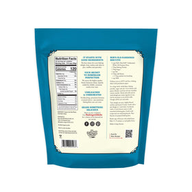 Bob's Red Mill flour canister on pantry shelf ready for everyday baking.