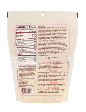 Fruit & Seed Muesli mix showing whole grains and dried fruit for versatile breakfasts.