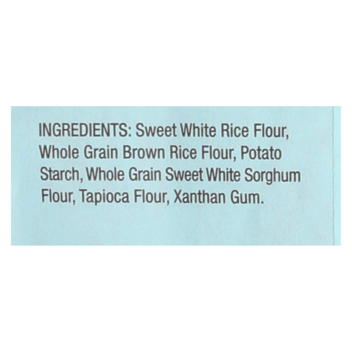 Bob's Red Mill gluten free 1to1 flour measuring cup ready for cup-for-cup substitutions.