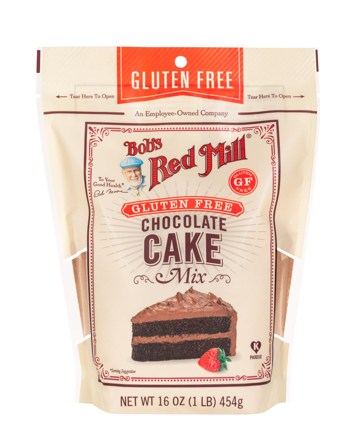 Bob's Red Mill gluten-free cake mix ingredients laid out for quick prep and moist texture.