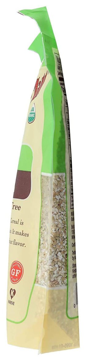 Bob's Red Mill gluten-free facility label on packaging for allergen safety.