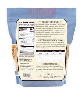 Bob's Red Mill extra thick oats cooking close-up highlighting chewy texture