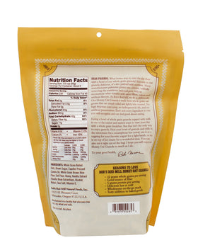Bob's Red Mill Honey Oat Granola serving scoop image illustrating an easy snack option