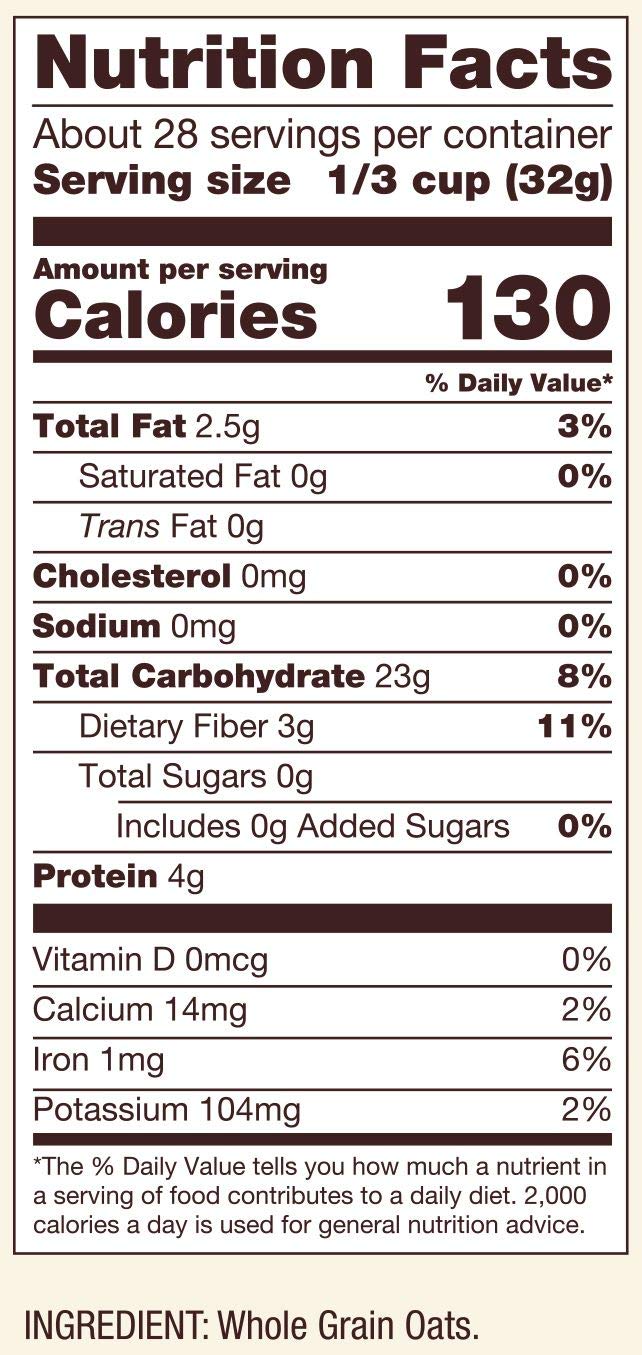 Bob's Red Mill instant rolled oats spoon-ingredients – simple, minimal prep.