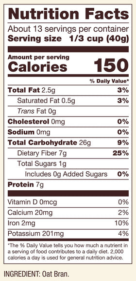 Smoothies topped with oat bran for extra fiber boost