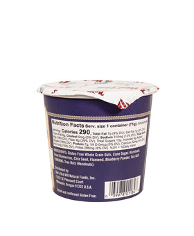 Bob's Red Mill oats, ready in 3 minutes with hot water