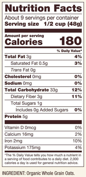 Bob's Red Mill oats used in cookies, granola, and bread ideas.
