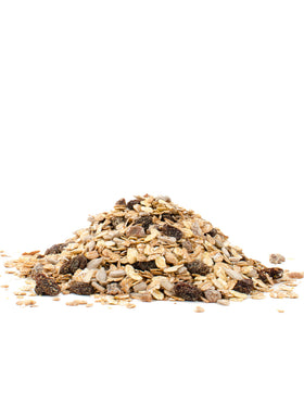 Bob's Red Mill Old Country Style Muesli overnight oats with yogurt and apple.