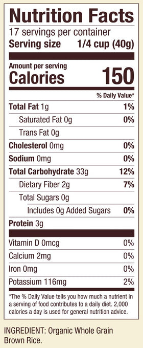 Close-up of the fine powder from Bob's Red Mill Brown Rice Flour.