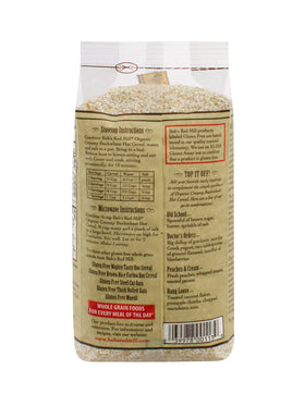 Buckwheat cereal cooking on the stove in under 3 minutes ready to enjoy.
