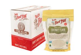 Bob's Red Mill Organic Coconut Flour 16oz pack – gluten-free baking base for keto and paleo.