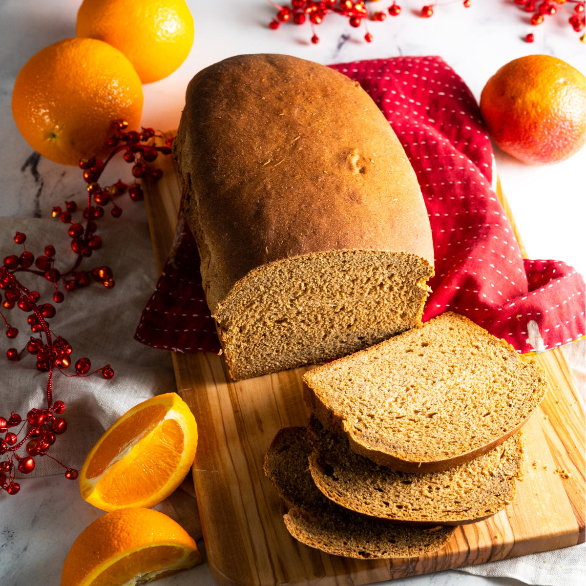 Bob's Red Mill Organic Dark Rye Flour label highlights Organic and Non-GMO quality.