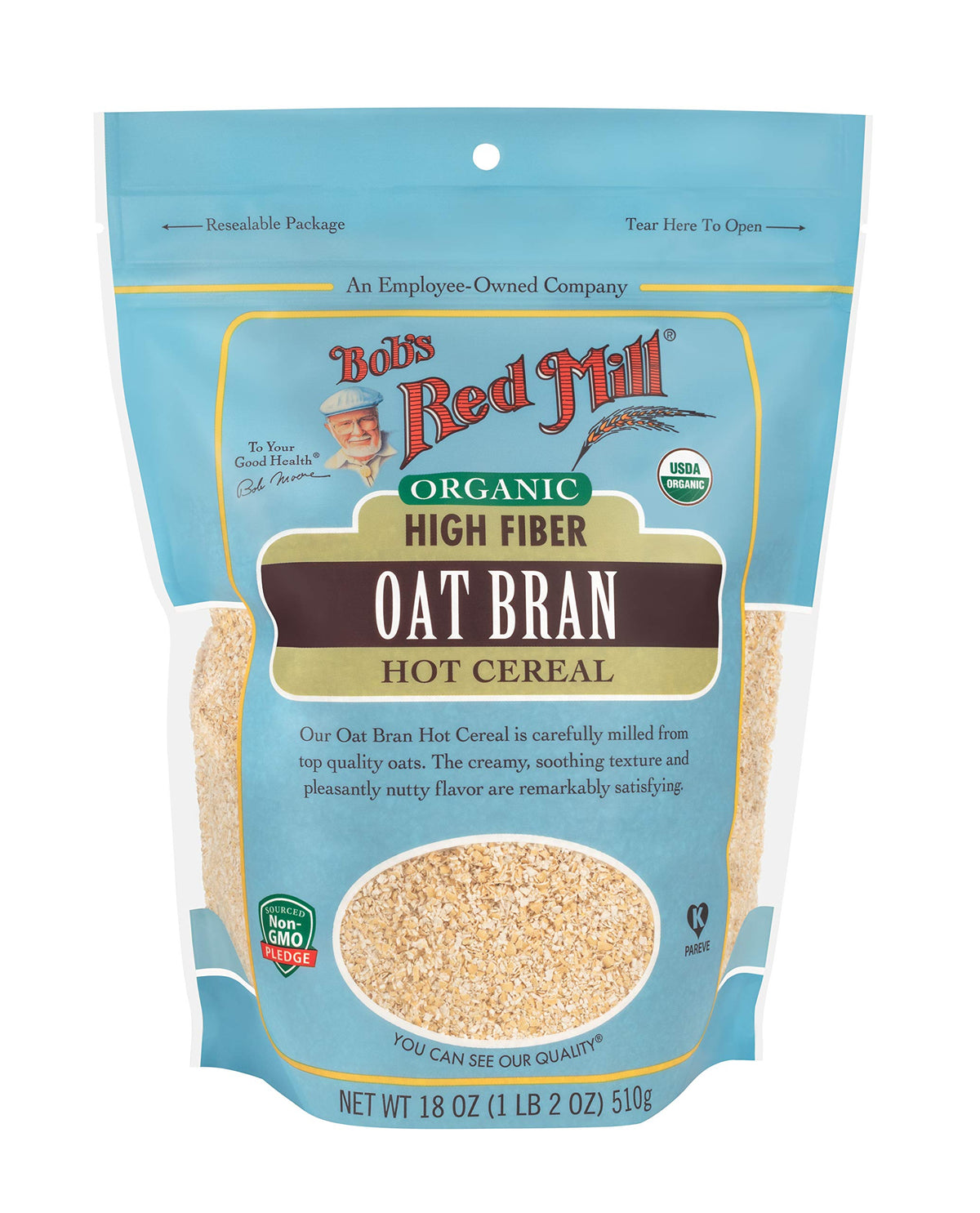 Muffins baked with Bob's Red Mill Organic Oat Bran for wholesome snacking.