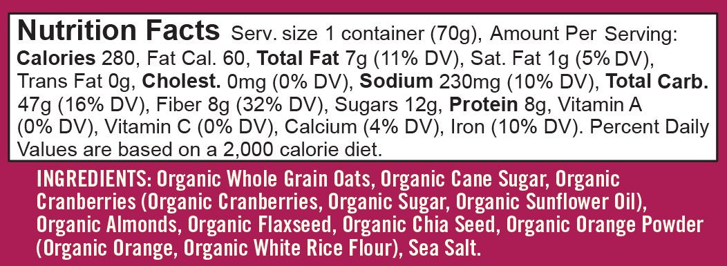 Bob's Red Mill Organic Oat Cup ready-in-3-min image demonstrates a quick, satisfying breakfast.