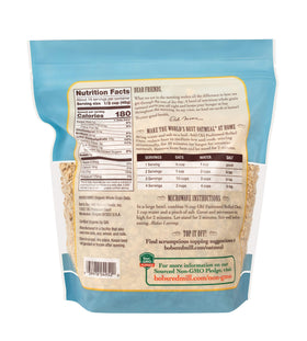 Bob's Red Mill oats used in homemade granola for crunchy clusters.