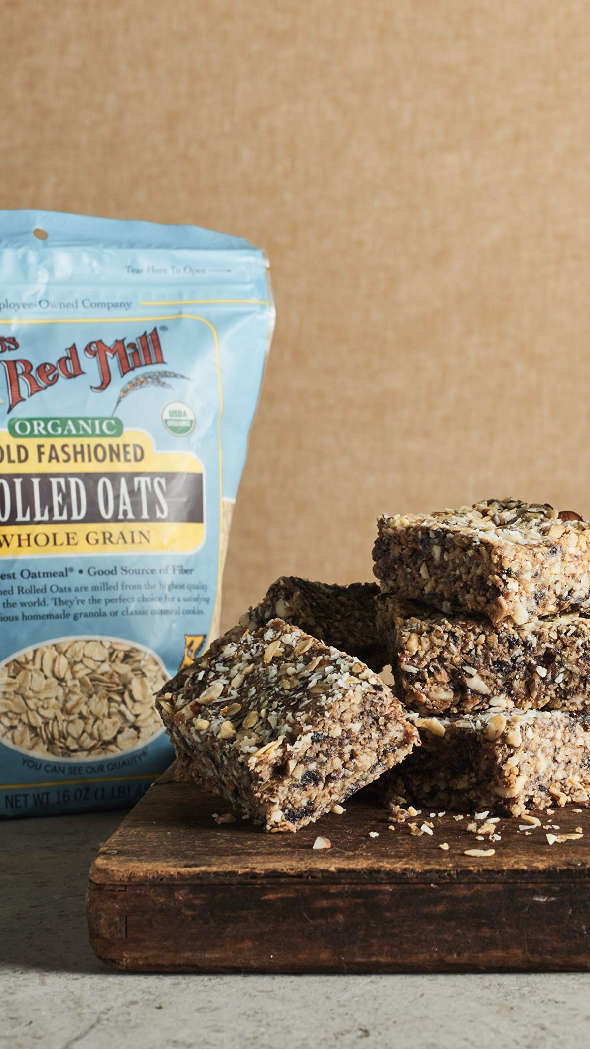 Bob's Red Mill oats as a meatloaf extender for extra texture.