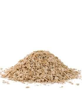 Bob's Red Mill Organic Old Fashioned Rolled Oats on the stove for creamy porridge.