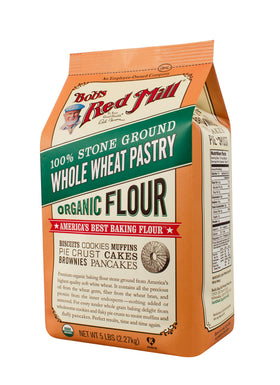 Bob's Red Mill Organic Pastry Flour quick breads turn out well