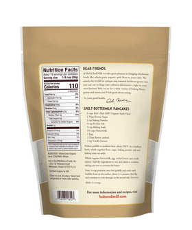 Bob's Red Mill Organic Spelt Flour used for pasta and cookies, showcasing versatility