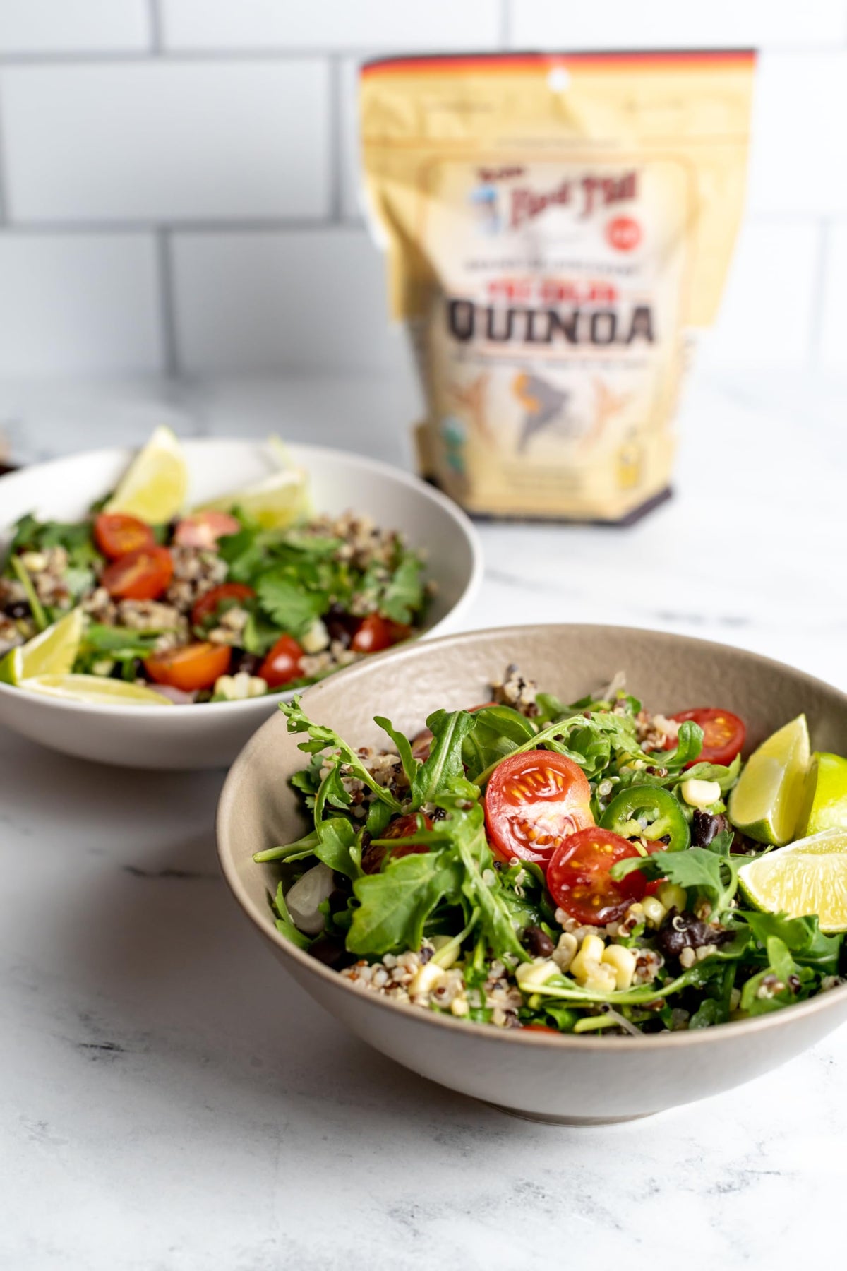 Quinoa from Bob's Red Mill in a pilaf with herbs and spices