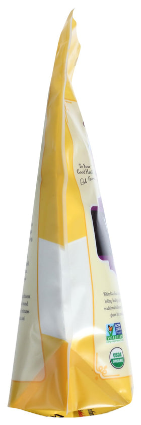Bob's Red Mill Organic White Rice Flour suitable for dumplings and noodles