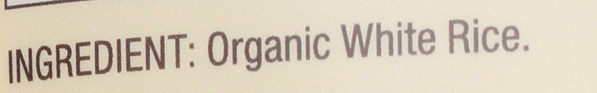Stone-ground texture from Bob's Red Mill Organic White Rice Flour in a bowl