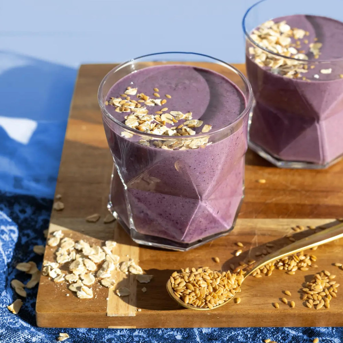 Bob's Red Mill oats for overnight oats in a jar.