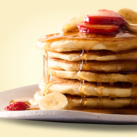Bob's Red Mill pancakes with maple syrup offer classic taste